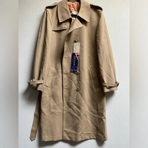 Vintage NWT Croydon wool belted trench jacket  Sz 44